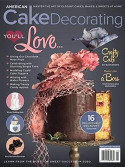 American Cake Decorating Magazine Cover