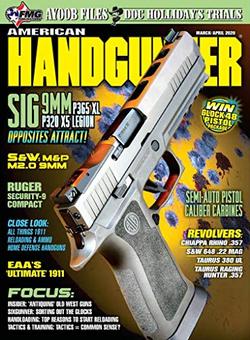 American Handgunner Magazine Cover
