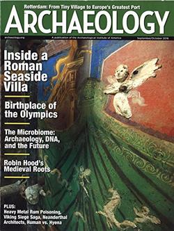 Archaeology Magazine Cover