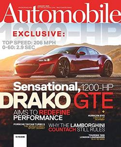 Automobile Magazine Cover