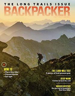 Backpacker Magazine Cover
