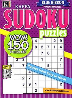 Blue Ribbon Sudoku Collection Magazine Cover
