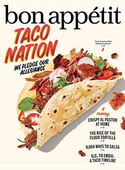 Bon Appetit Magazine Cover