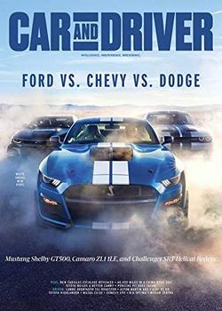 Car and Driver Magazine Cover