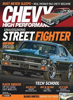 Chevy High Performance Magazine Cover