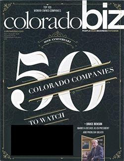 Colorado Biz Magazine Cover