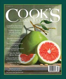 Cook's Illustrated Magazine Cover