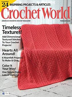Crochet World Magazine Cover