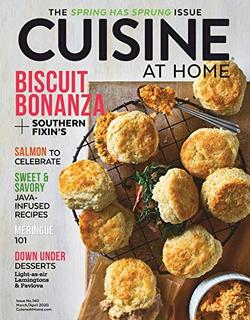 Cuisine at Home Magazine Cover