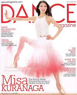 Dance Magazine Cover