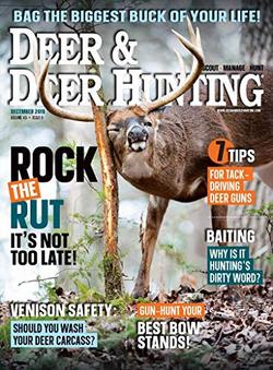 Deer and Deer Hunting Magazine Cover