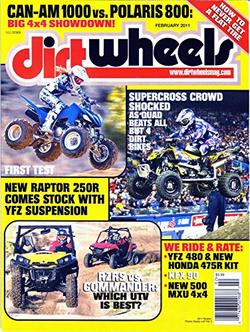 Dirt Wheels Magazine Cover