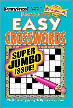 Favorite Easy Crosswords Magazine Cover