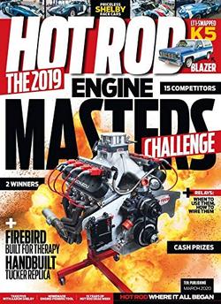 Hot Rod Magazine Cover