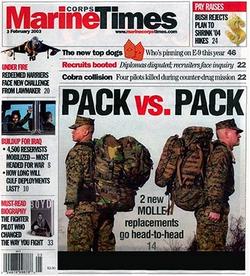 Marine Corps Times Magazine Cover