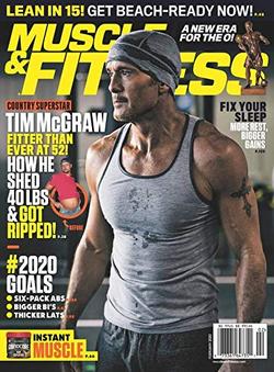 Muscle and Fitness Magazine Cover