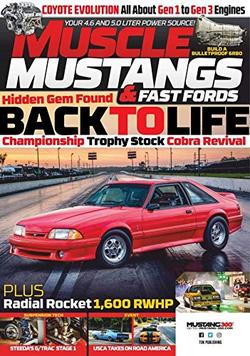 Muscle Mustangs and Fast Fords Magazine Cover