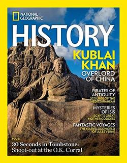 National Geographic History Magazine Cover