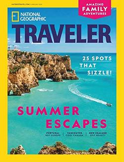 National Geographic Traveler Magazine Cover