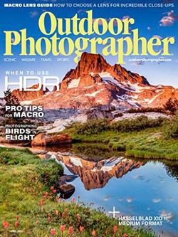 Outdoor Photographer Magazine Cover
