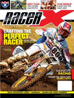 Racer X Illustrated Magazine Cover