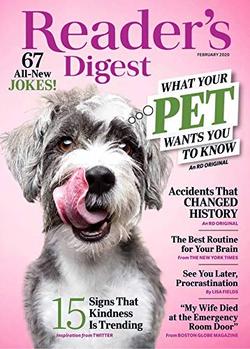 Reader's Digest Magazine Cover