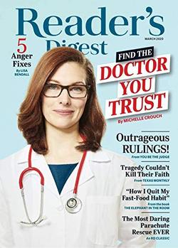 Reader's Digest Large Print Magazine Cover