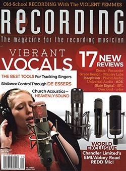 Recording Magazine Cover