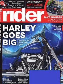 Rider Magazine Cover