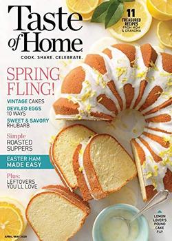 Taste of Home Magazine Cover