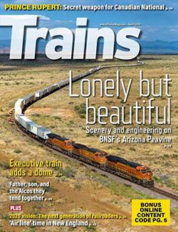 Trains Magazine Cover