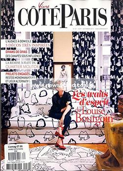 Vivre Cote Paris Magazine Cover