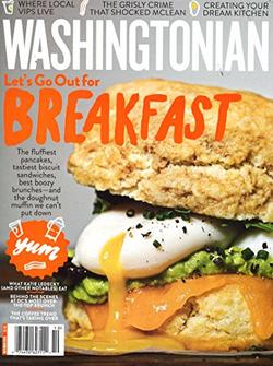 Washingtonian Magazine Cover